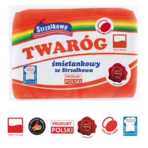 Twaróg śmietankowy Strzałkowo 250g